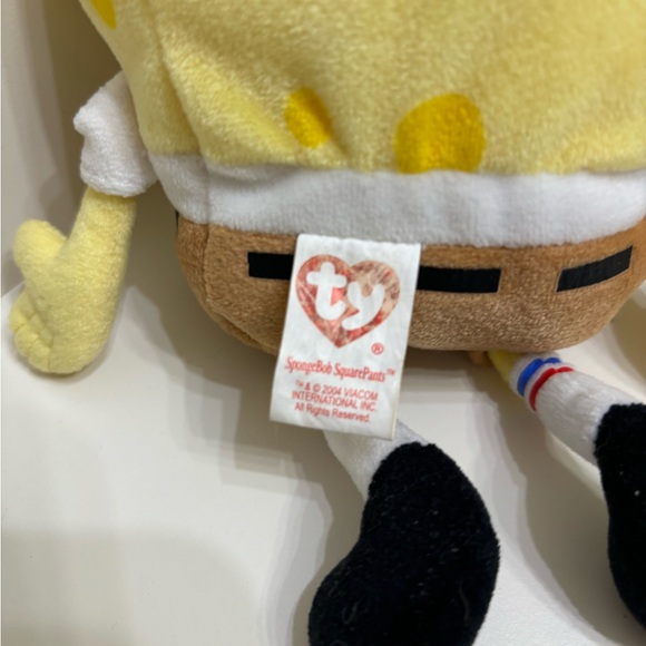 2004 SpongeBob SquarePants Ty beanie baby - Picture 3 of 3